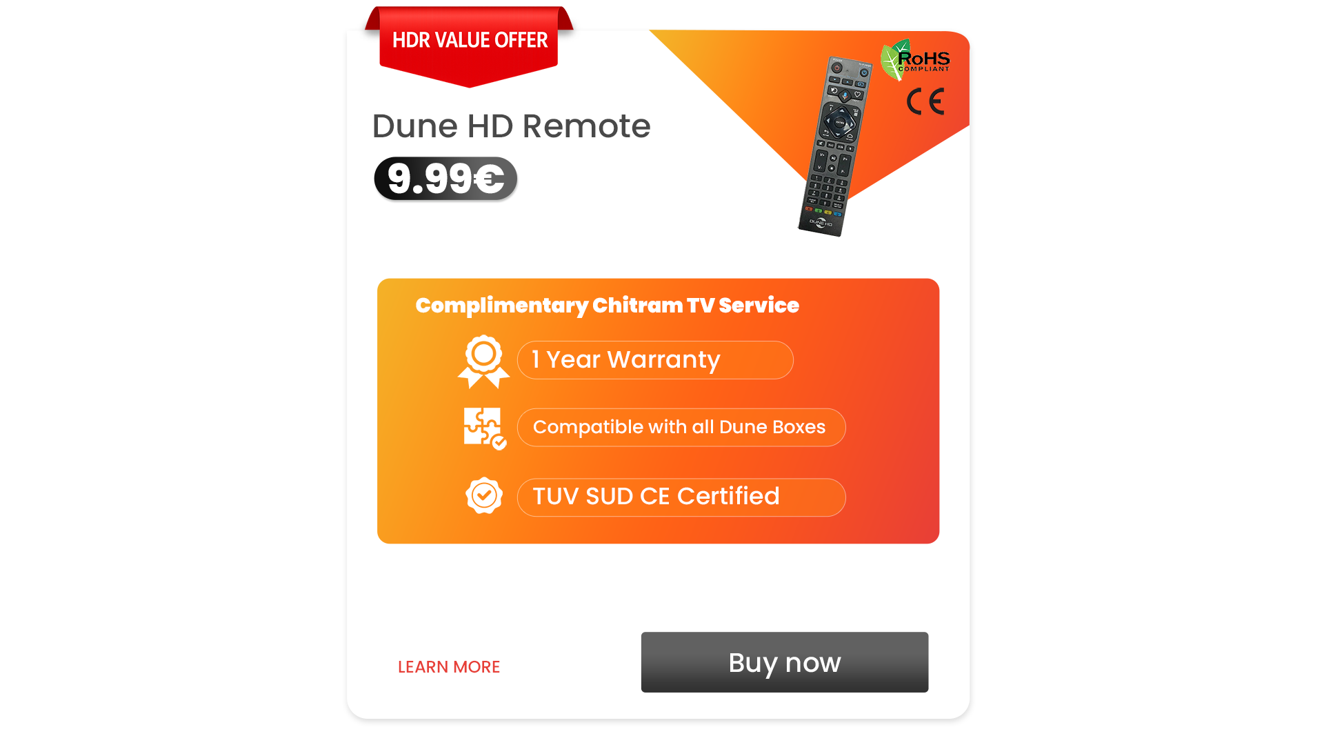 dune remote