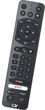 STB box with remote
